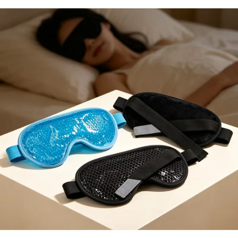 Cold Compress Eye Mask Can Be Reused for Circles Swollen Eyes Dark Relieving Migraines and Eye Fatigue Skincare Gift Eye Mask