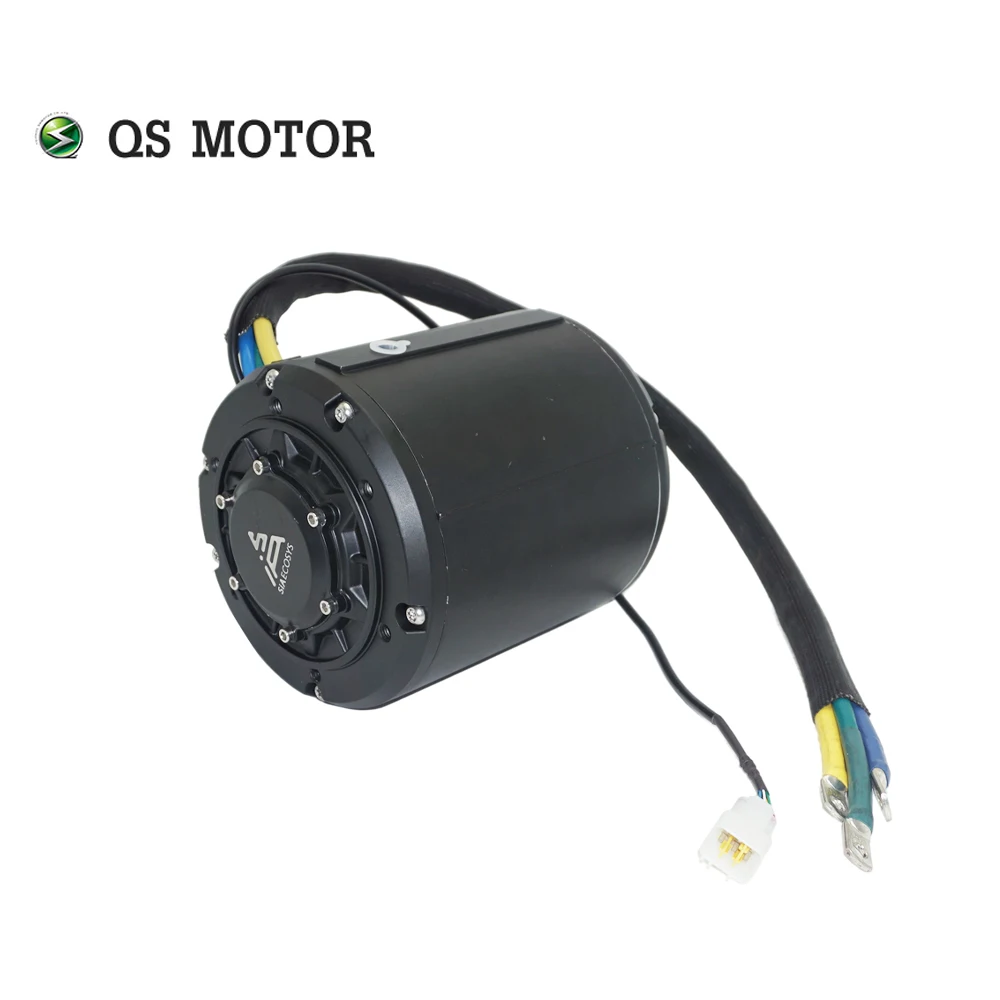 NEW ARRIVAL QSMOTOR Liquid Cooled 138 4000W 90H 7500W Max Continuous 72V 110KPH Mid Drive Motor With Better Temperature Resistan