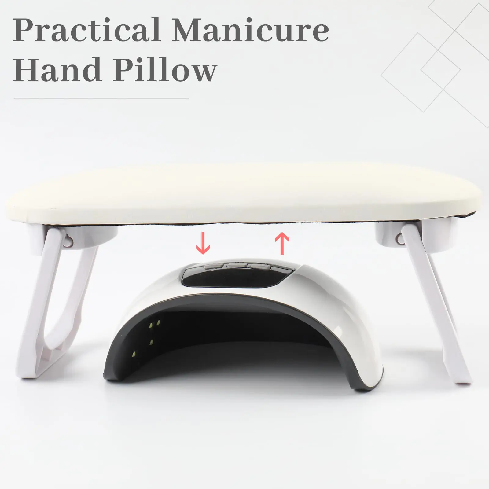 H6 nail art hand pillow suit portable foldable easy to clean nail art hand pillow comfortable non-slip hand pillow