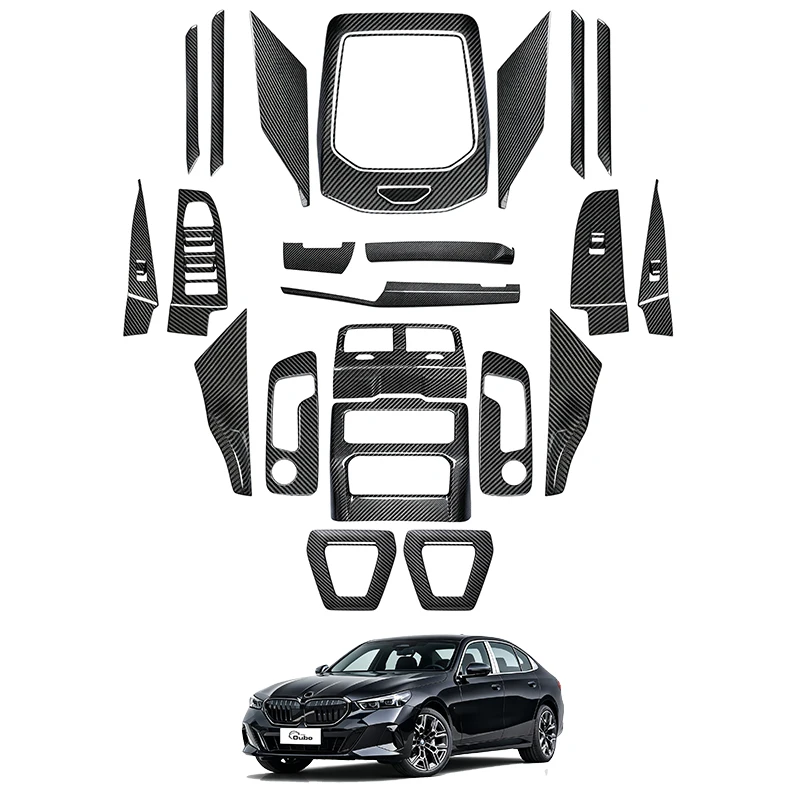 Suitable for  5 Series carbon fiber interior modification 5 Series G60 G68 automotive interior trim