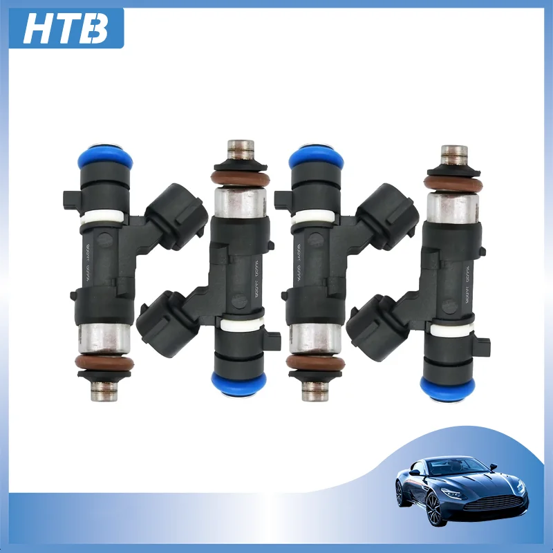 

HTB 4 шт. 0280158130 Форсунка топливной форсунки 16600-JA000 16600-JA00B для NISSAN ALTIMA Rogue Sentra 2.5L L4 2007-2014