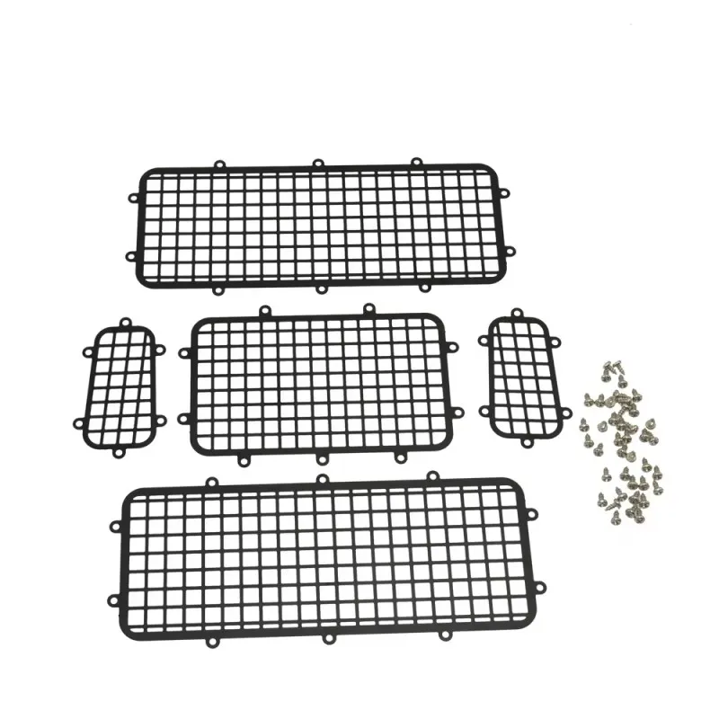 

Window Mesh Stainless Steel Fence Protective Net FOR 1:10 TRAXXAS TRX4 Rc limbing car