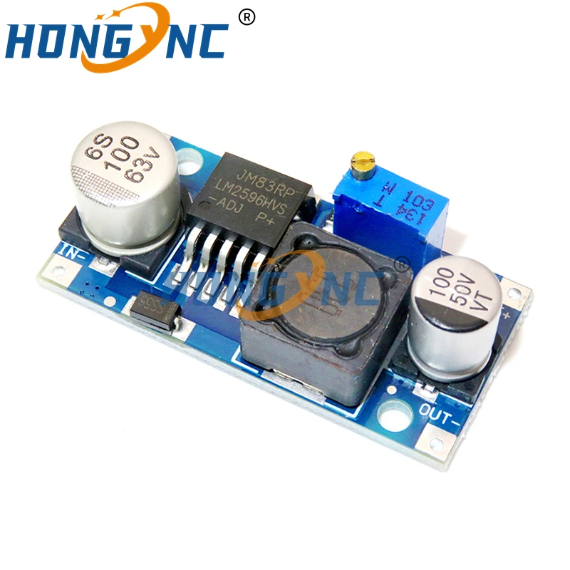 LM2596HVS LM2596 HV LM2596HV DC-DC Adjustable Step Down Buck Converter Power Module 4.5-50V To 3-35V Urrent limiting