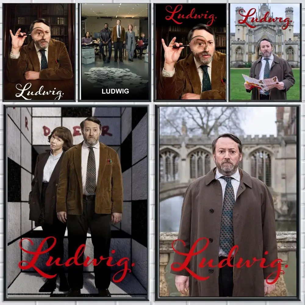 tv series L-Ludwig-G Poster Peel and Stick Wall Art for Cafe Office Bar and Home Decoration