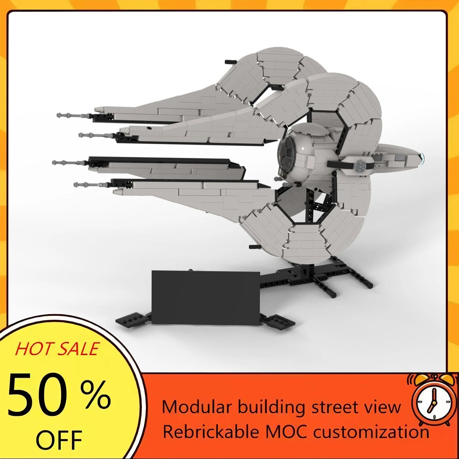 

991PCS Popular Space War Movie Model MOC Building Bricks Spaceship Modular Technology Gifts Holiday Assemble Children Toy Suit