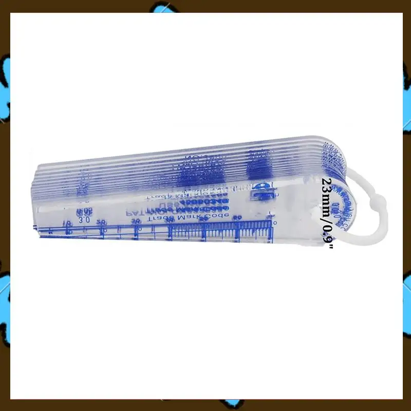 

Promotion! 2X Plastic Feeler Gauge 0.05Mm To 3Mm Metric Gap-Measuring Tool 21 Leaf
