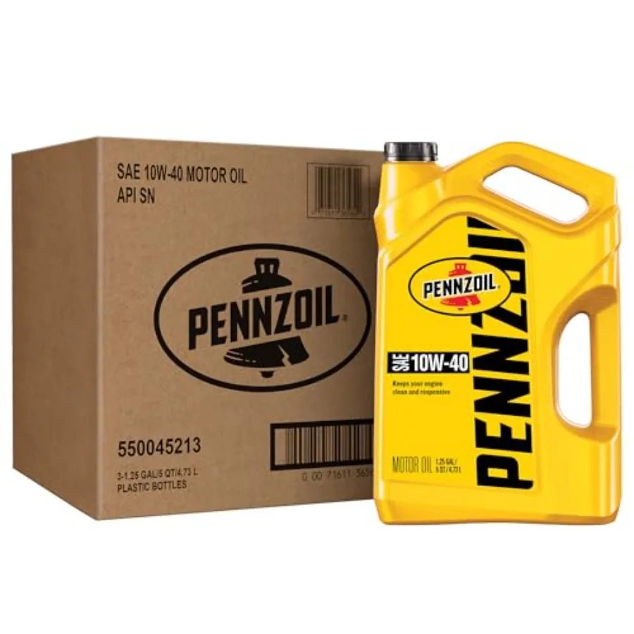 

10W-40 Motor Oil 5 Quart 3 Pack