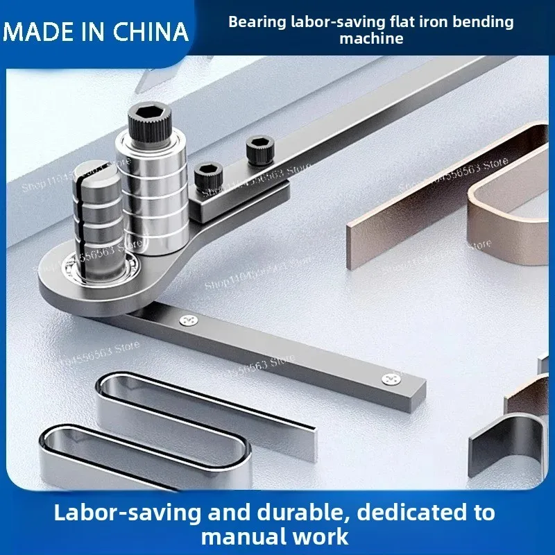 Manual Metal Bender (Heavy-Duty, 90° Angle) - Suitable for Wire Rod, Flat Bar, Steel, Iron Sheet, Copper & Aluminum