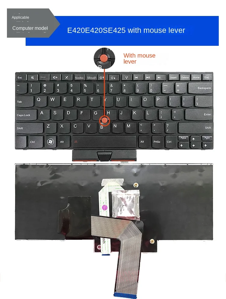 

replace suit for Lenovo E40 E50 E420 E430 E431 E440 E450 E460 E470C E475 Laptop keyboard