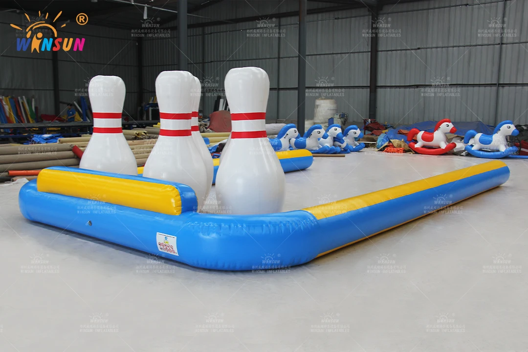 맞춤형 크레이지 볼링 풍선 게임 인터랙티브 게임 상업용 대여 야외 장비