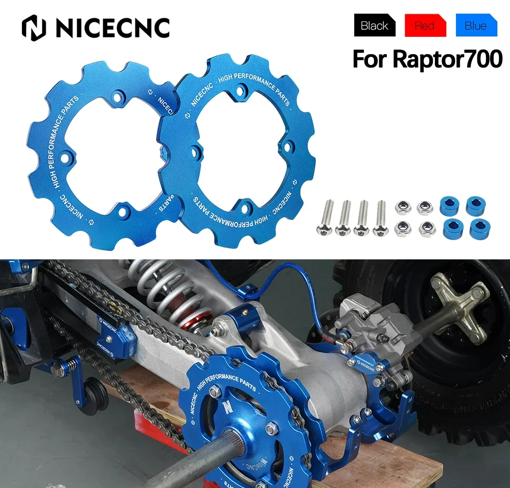 

For Raptor 700 Chain Guard ATV Dual Sprocket Chain Protector Cover for Yamaha YFM700R 2012-2024 Raptor 700 YFM700R 2006-2023