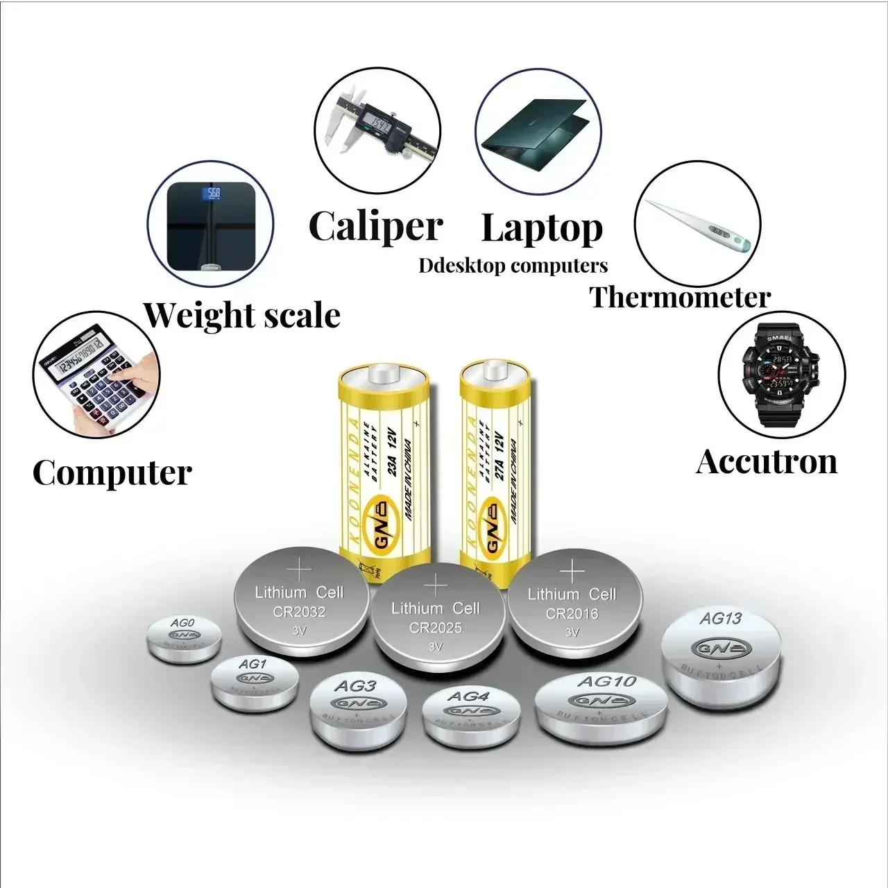 Détecteur électronique de billets de banque, lampe lumineuse, bougie, oreille, cuillère, pile spéciale, AG3, LR41, L736