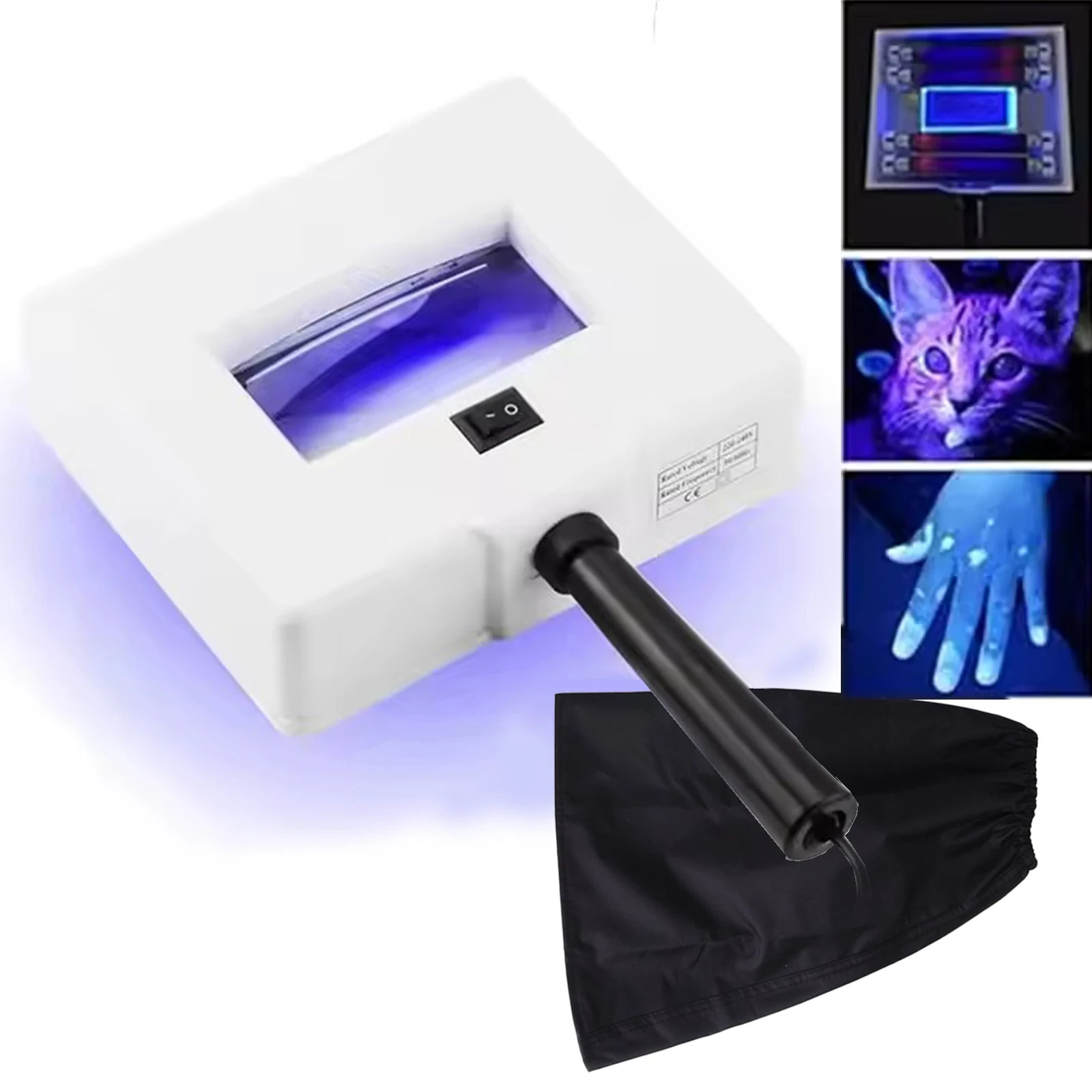 الشخصية المنزل استخدام الرعاية الوجه الجلد محلل يده الوجه الخشب مصباح للبشرة التجاعيد حب الشباب التصبغ كشف رطوبة الجلد