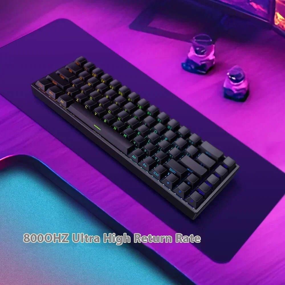 IROK Mars68 PRO Magnetic Switch Gaming E-sport Wireless Mechanical Keyboard RGB Long Battery Custom Hot Swap Gaming Accessories