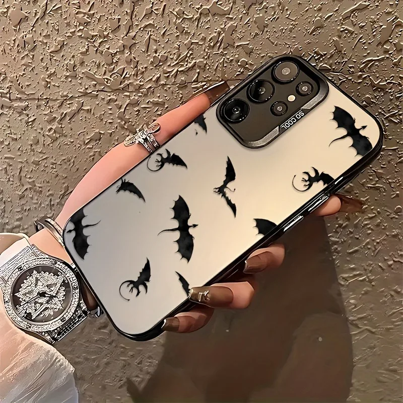 Casing Ponsel Pola Naga Terbang Untuk Samsung Galaxy A26 A25 A24 A16 A15 A36 A56 A54 A53 S25 Ultra S24 FE S23 S22 Plus S21 Cover
