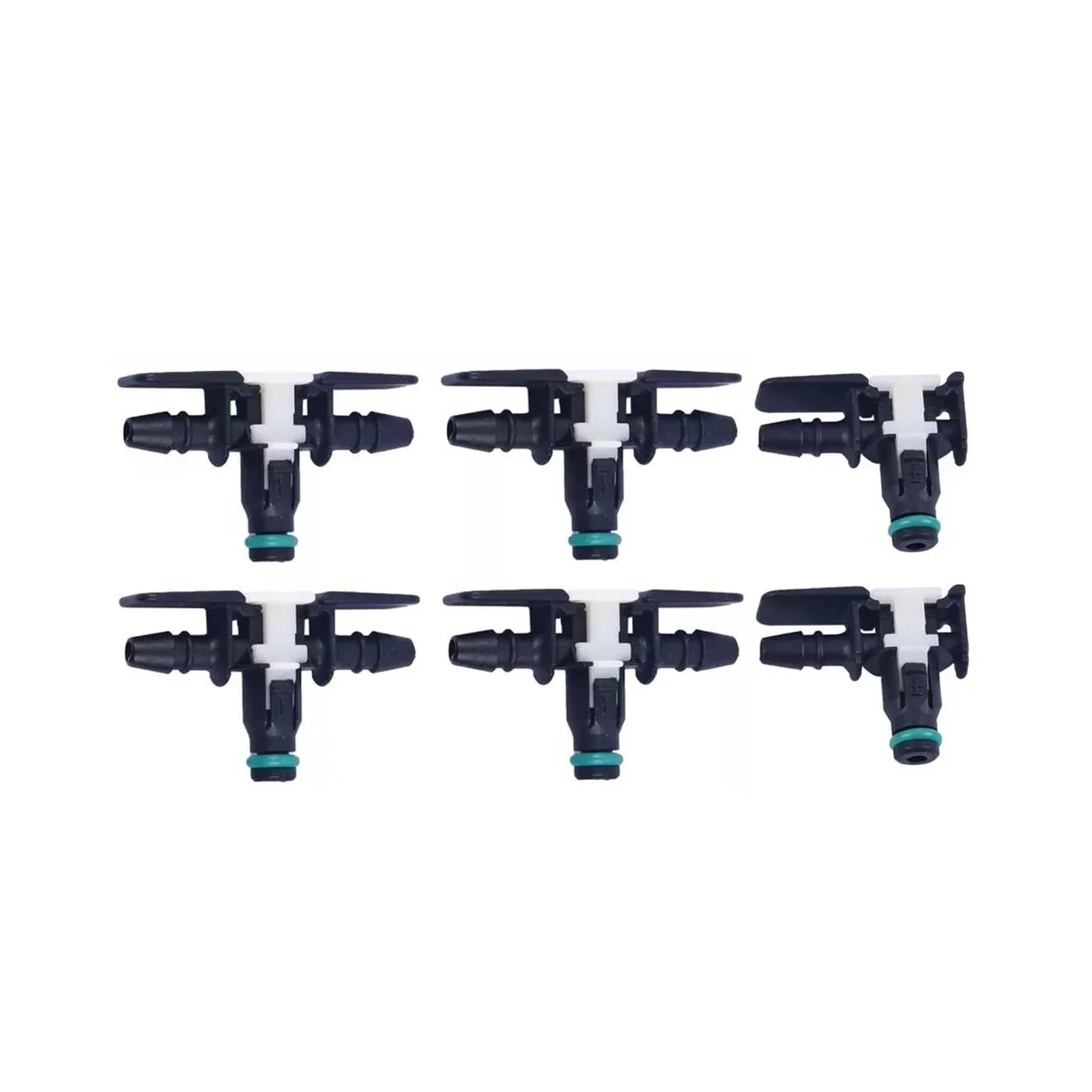 6PCS Fuel Injector Return Fitting Replacement Parts For RAM For Grand Cherokee For EcoDiesel 3.0L 68229388AA