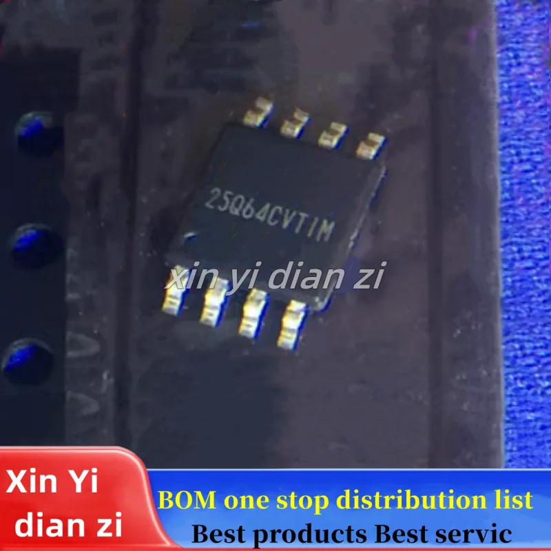 5pcs/lot W25Q64CVTIM W25Q64 SOP8 ic chips in stock