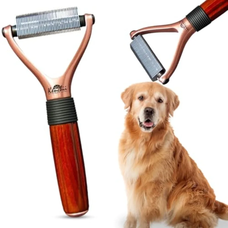 

Luxury Pet Grooming Rake - - Enhance Your Pet's Coat with Precision - Metal Short hair Long or Double coat Manual Professional