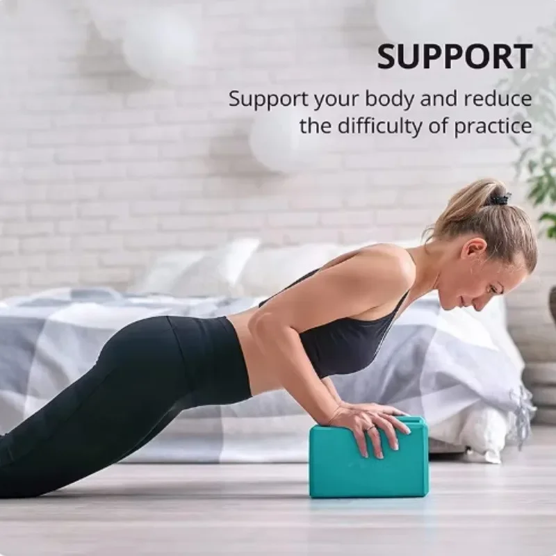 EVA Yoga Blocks Dance Auxiliary Tool Stretching Body Shaping At Home Woman Yoga Accessories Pilates Equipment Fitness Alo Yoga