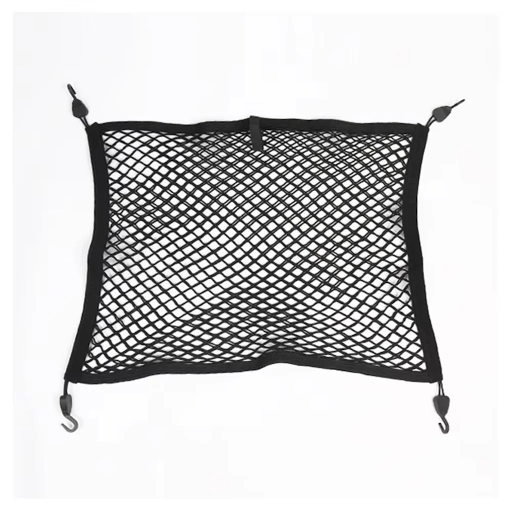 

80x60cm Car Seat Back Storage Mesh Net Rear Cargo Trunk Storage Organizer Luggage Swing Mesh Nets Holder