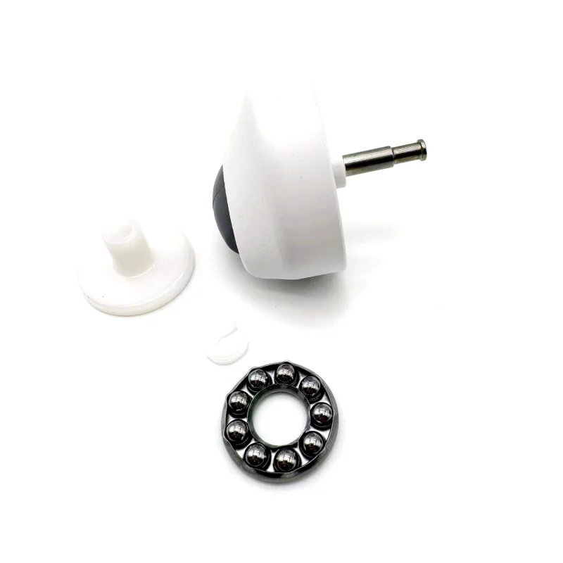 Ecovacs-ターボロボット掃除機スペアパーツ,x1 omni,t10 plus,x1,t10,t20,オリジナルアクセサリー用フロントキャスターホイール