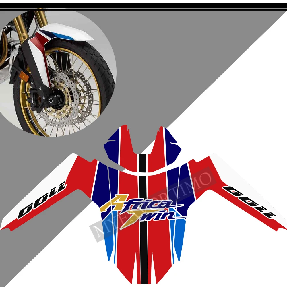 For Honda CRF1100 CRF 1100L L1 L2 Africa Twin Adventure Sport Wind Deflectors Visor Set Stickers Decal Kit Side Tank Pads 2020