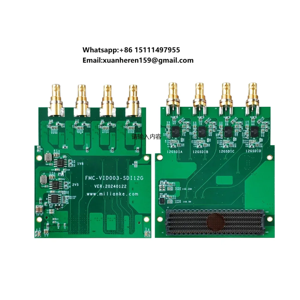 MLK-VID003-SDI12G 12GSDI 4K Video Card 4-channel Bidirectional FMC