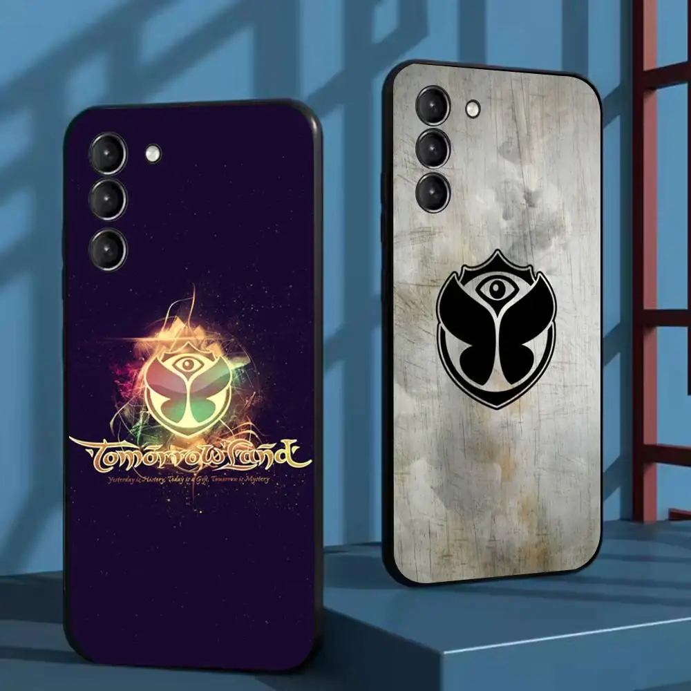 

Music Festival Tomorrowlands Phone Case For Samsung Galaxy A73,91,80,72,51,53,52,71,22,5G,Note,J7,8,9 Soft Black Cover