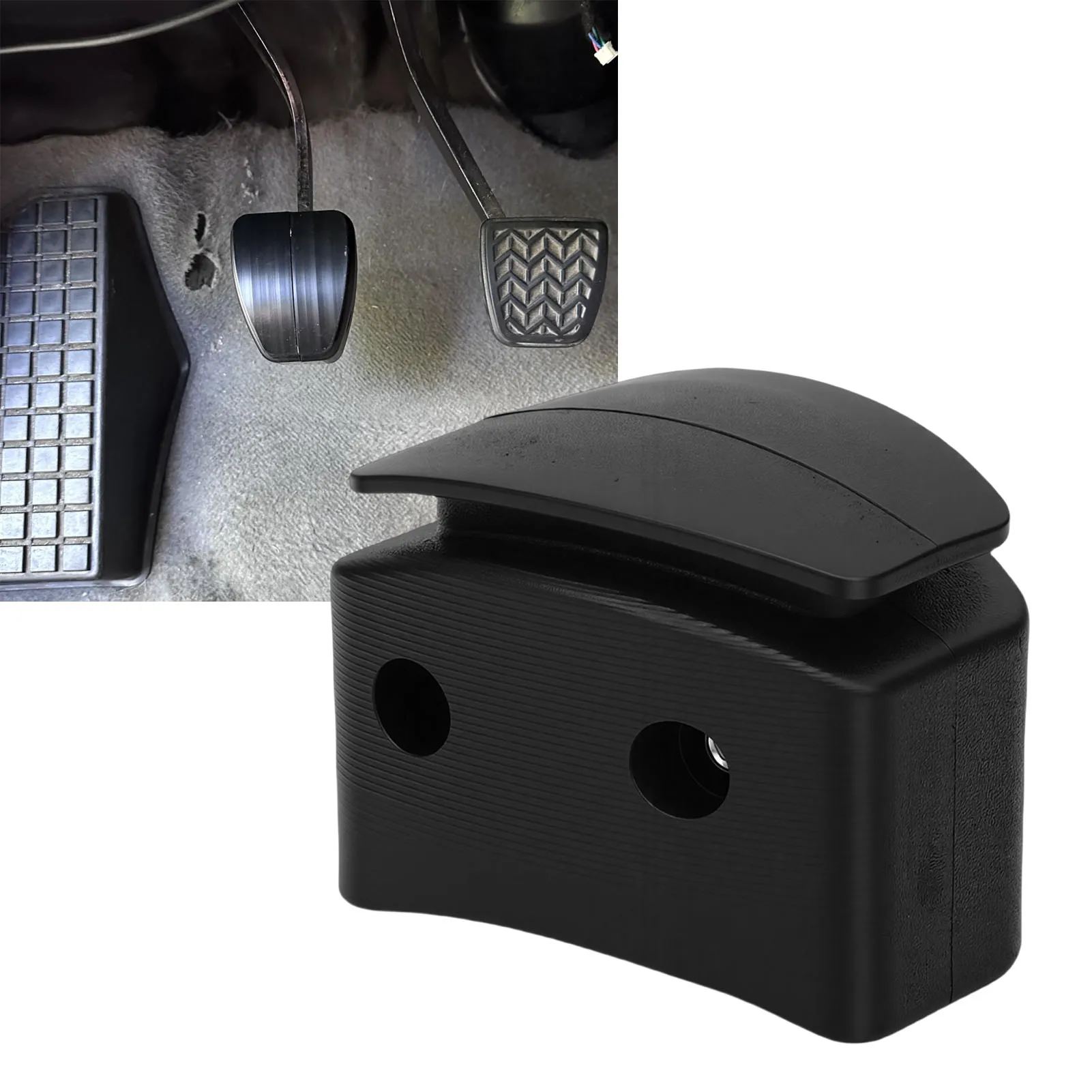 

Car Clutch Pedal Pad Extender EZ-MUS 1.5 Inch Replacement for Ford Mustang 1994-2023 with Manual Transmission