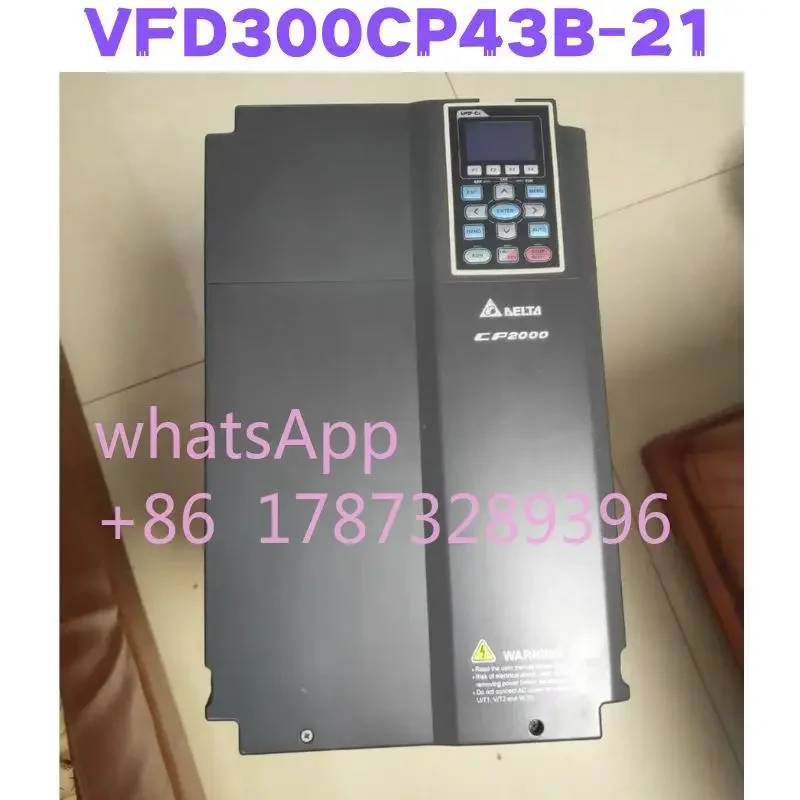 

Подержанный инвертор VFD300CP43B-21 VFD300CP43B 21, протестирован в порядке