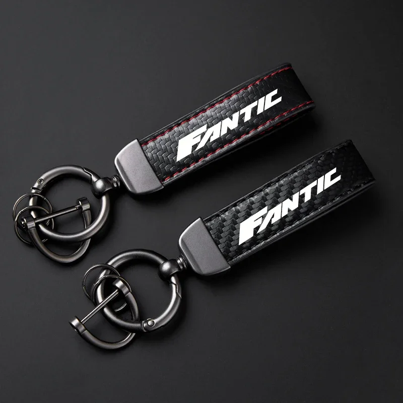Motorcycle Accessories For FANTIC CABALLERO FLAT TRACK 125 250 500 RALLY/SCRAMBLER XE125/XEF250 Keychain Holder Keyring
