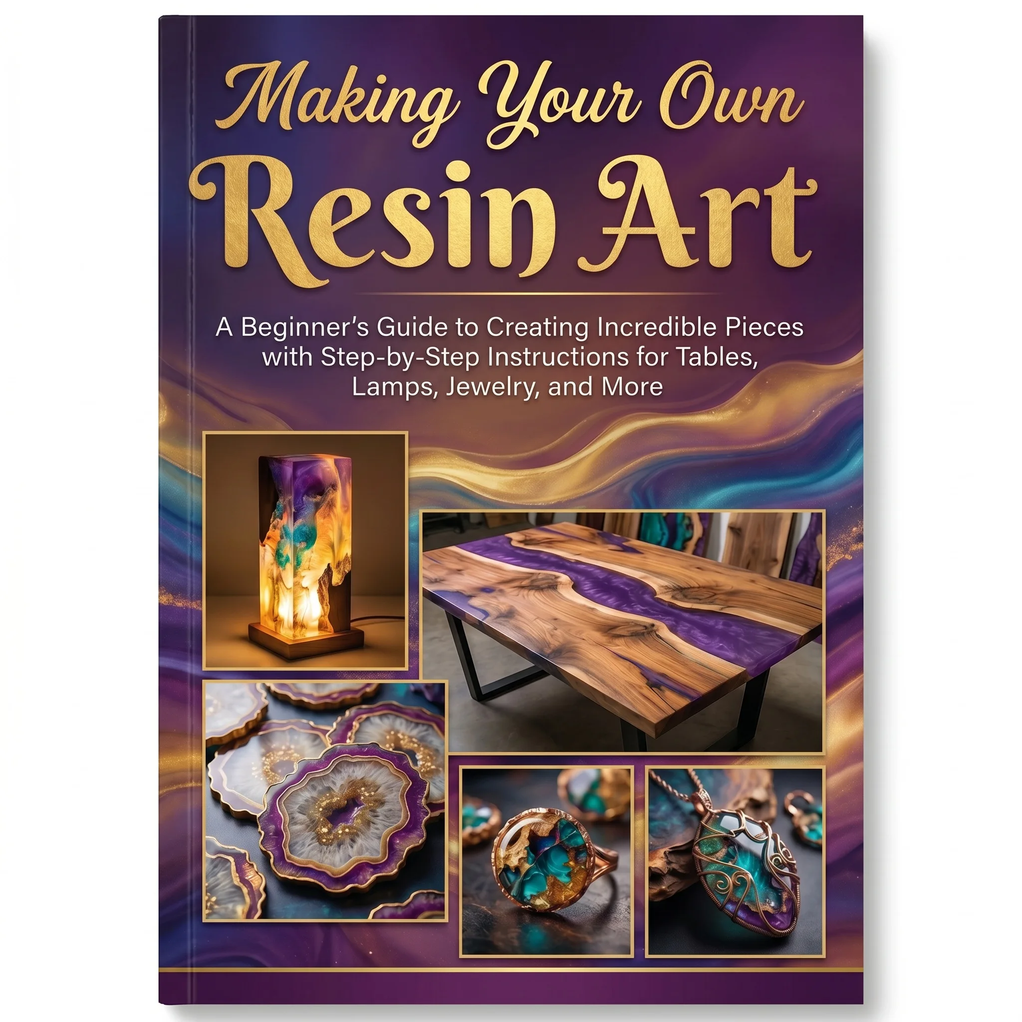 Making Your Own Resin Art A Beginner's Guide to Creating Incredible Pieces with StepbyStep Instructions for Tables, Lamps, Jewel
