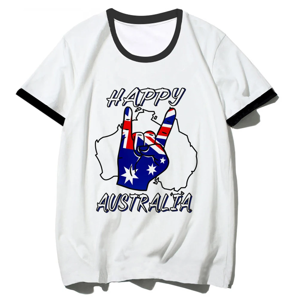 Australia t-shirts women summer t shirt female manga designer streetwear clothing