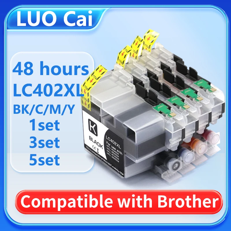 

LC 402 LC402 LC402XL картридж для принтера Brother MFC-J5340DW MFC-J6740DW MFC-J6540DW MFC-J6940DW картридж для принтера 402 Красящий