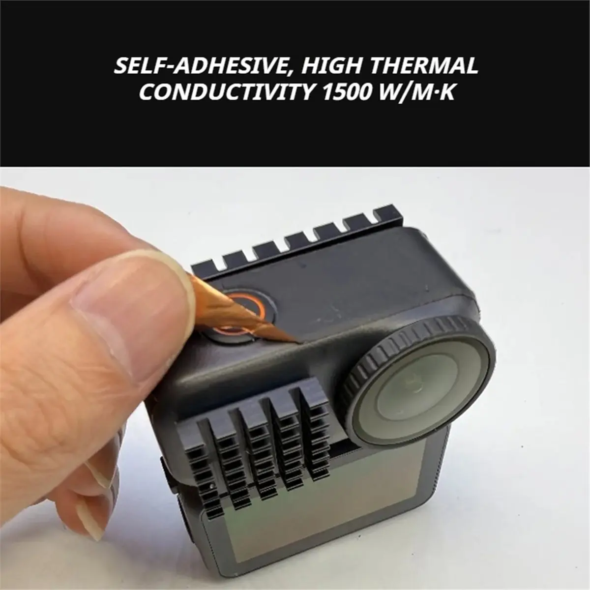 2026 New Aluminum Alloy Heat Sink for Nano Patch High-Efficiency for Passive Cooling and Video Recording