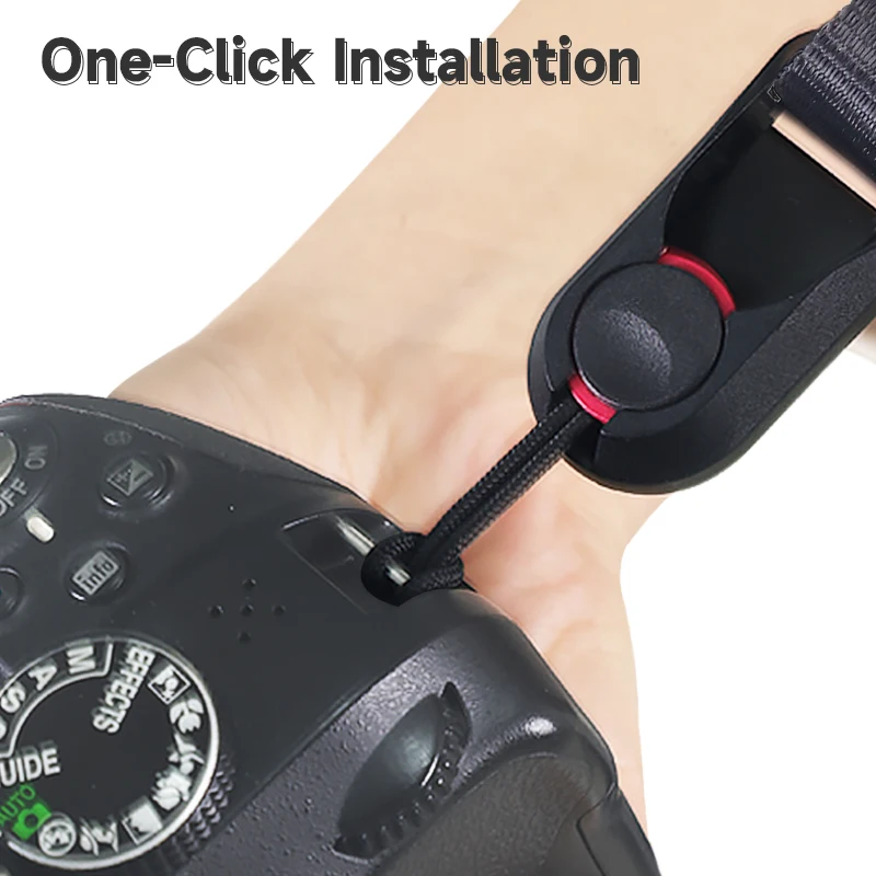 Quick Release Nylon Camera Wrist Strap Shoulder For Canon Nikon Sony Fujifilm Lumix Panasonic Olympus Leica SLR DSLR Wristband