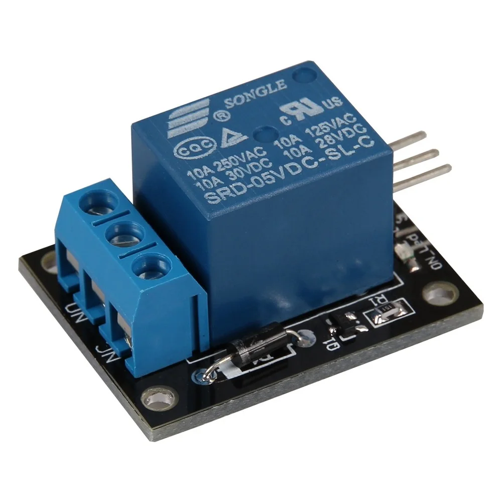 KY-019 5V Relay Module 1-Channel DIY for Arduino