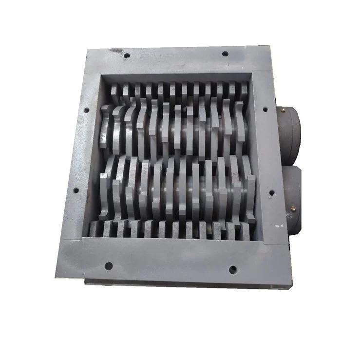 Mini Twin Shaft Shredder and case Mini Shredder case