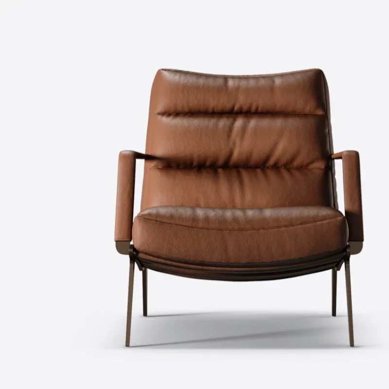 

Italian light luxury sofa chair, sofa leisure chair