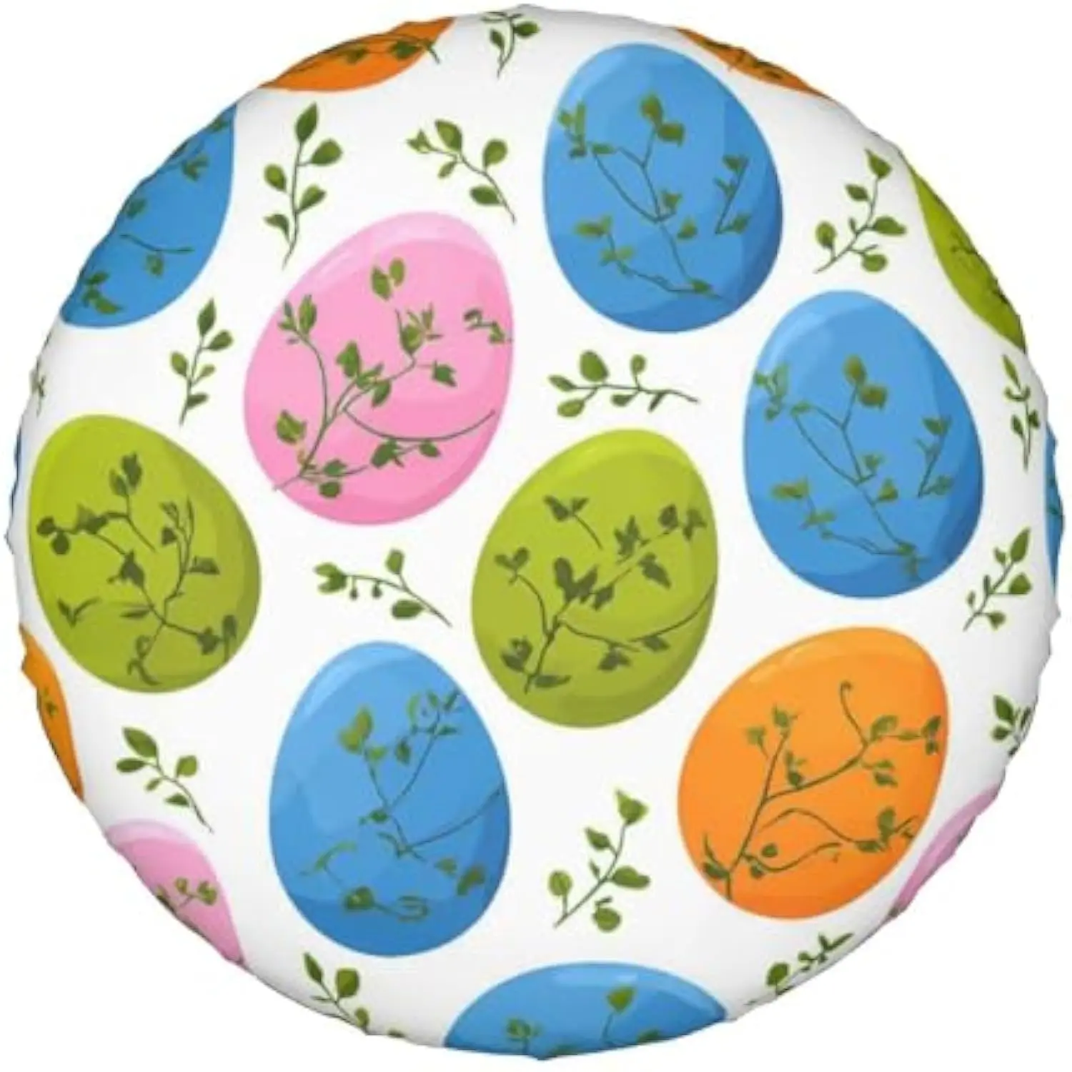 

Красочный чехол для запасного колеса в форме пасхальных яиц, универсальный, для автодомов, внедорожников, грузовиков, кемперов, прицепов, защитный