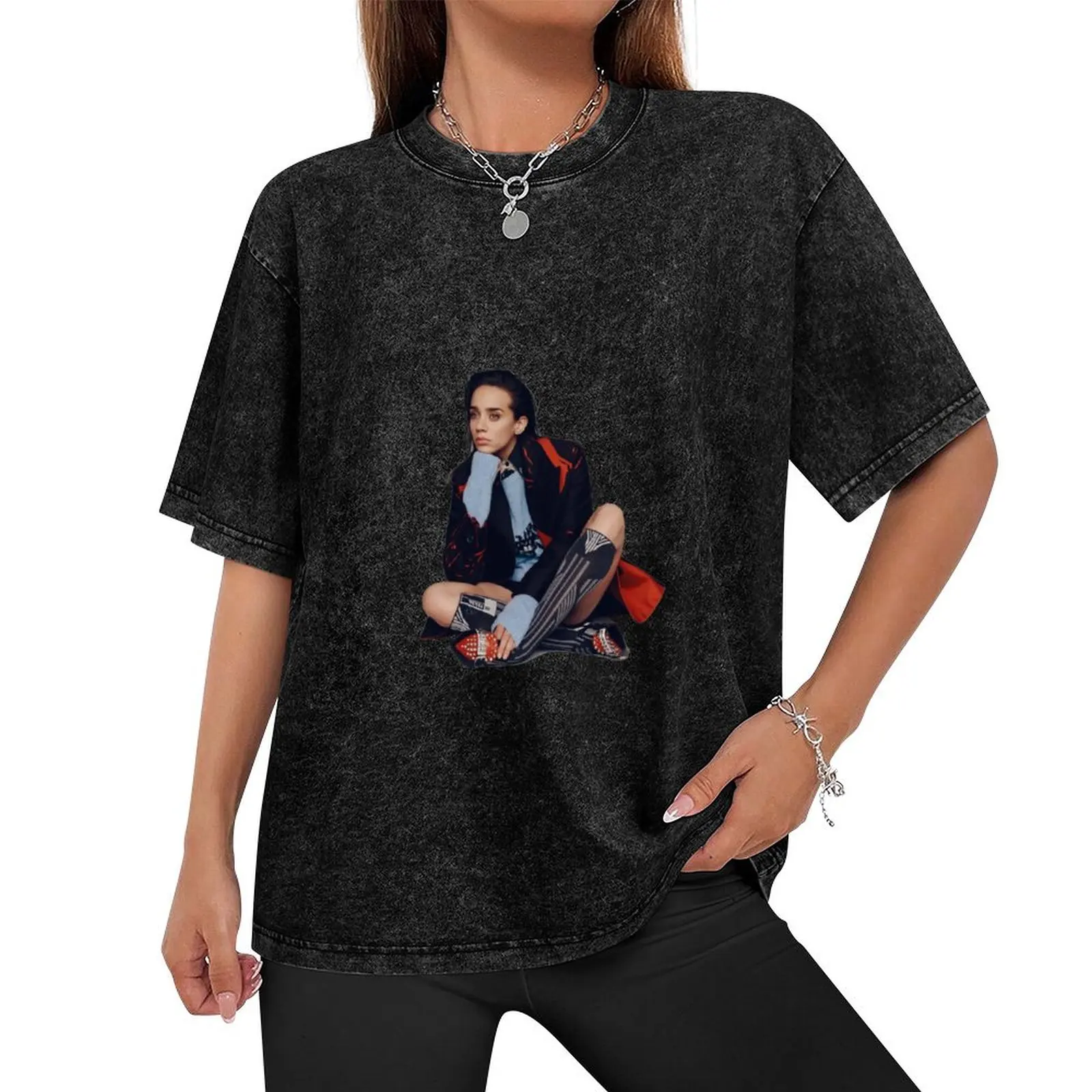 hannah john-kamen T-Shirt vintage customs design your own oversized anime stuff workout shirts for men