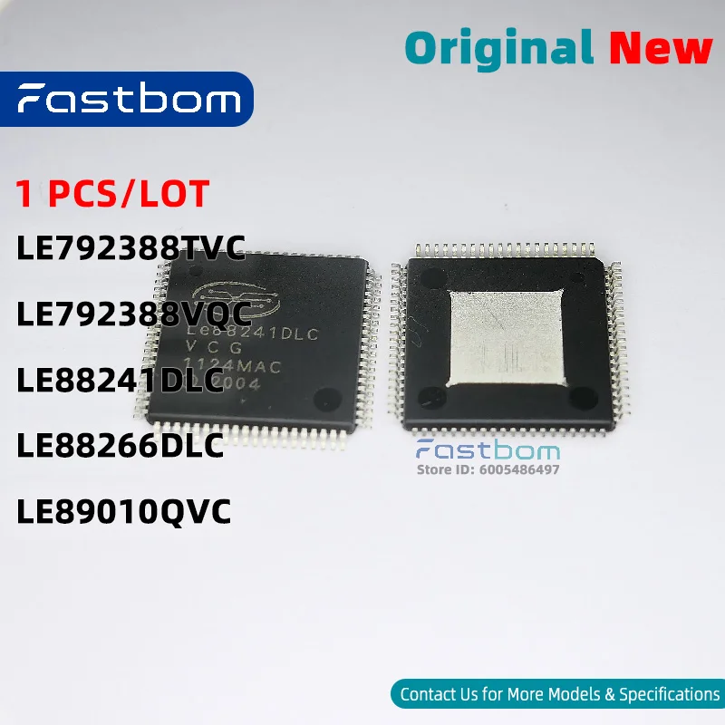 LE792388TVC LE88241DLC LE88266DLC LE792388VQC LE89010QVC LQFP-80 Interface IC New Original