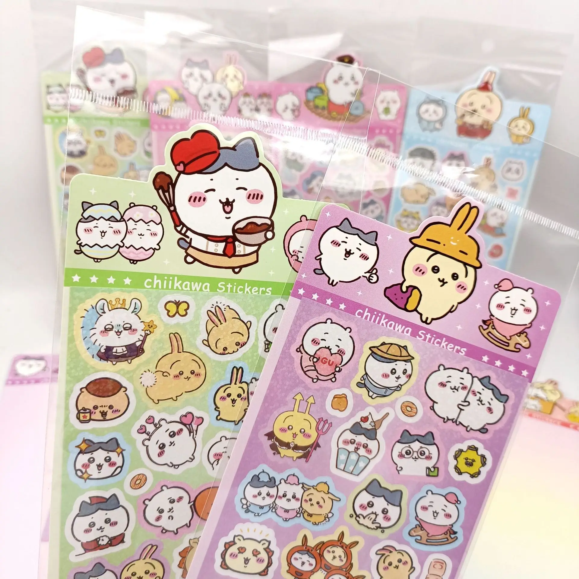 20 Blatt Mix Kawaii Chiikawa Anime-Aufkleber, Niedliche Sticker für Tagebücher, Koffer, Handyhüllen, Laptops, Kinderspielzeug und Geschenke – Detail 9