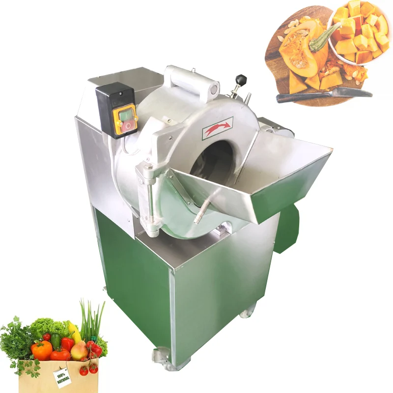 

Kitchen Commercial Fruit Vegetable Slicer Electric Vegetable Cutter Dice 220V 110V Frozen Meat Dicer Cheese Dicer