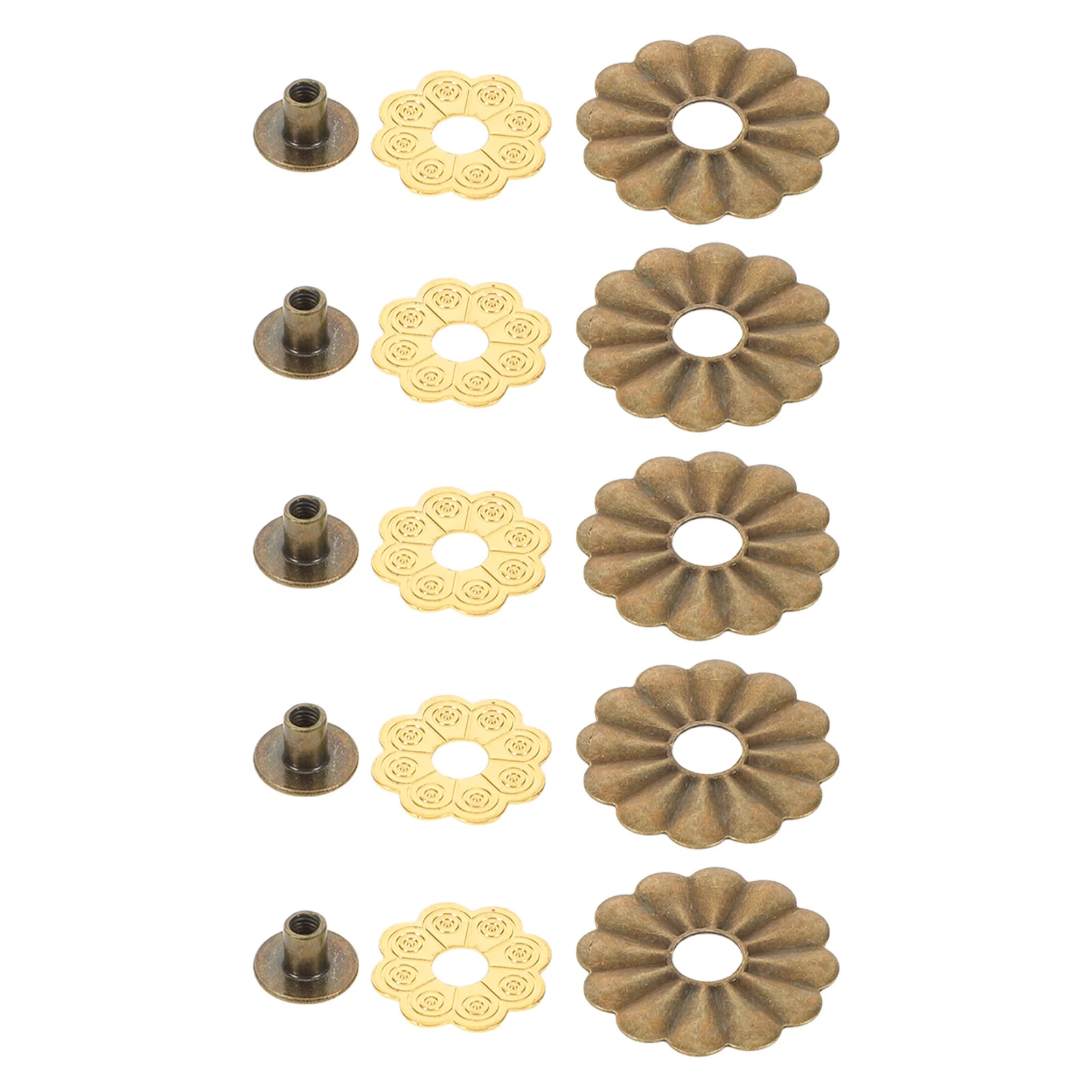 5 مجموعات طقم تصليح مروحة اليد خفيفة الوزن مروحة قابلة للطي الملحقات عالية الدقة المسامير مسامير لدعائم الرقص الصيني صياغة يدوية #5