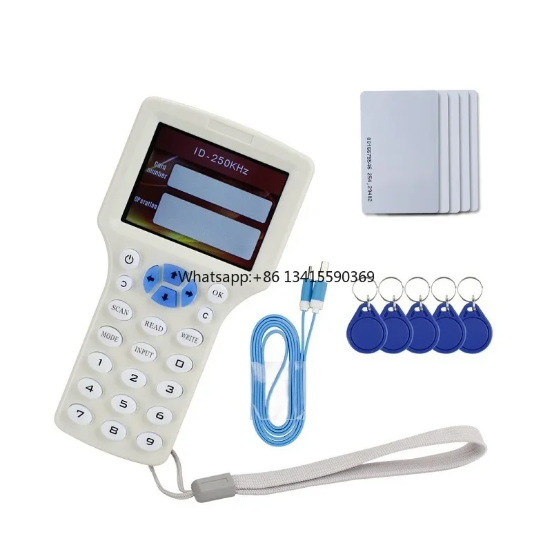 

Smart RFID Card Copier 125KHz Frequency Access Card Duplicator