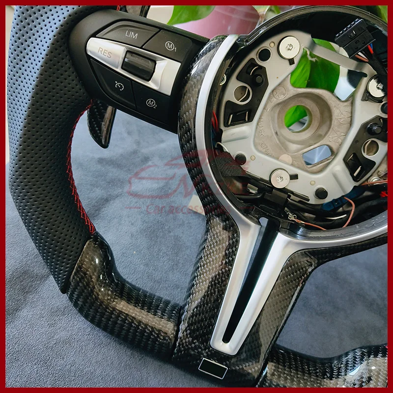 Steering Wheel Carbon Fiber Assembly Car Steering Wheel For BMW F10 F11 F30 F31 F34 F32 F33 F36 F20 F21 F22 F23 M3 M6