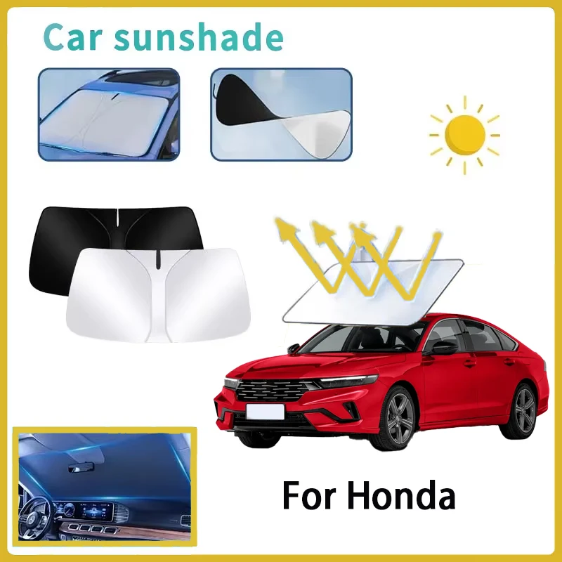 

It is suitable for Honda CRV Haoying Civic Fit car sunshade front windshield sunscreen curtain panel heat shield