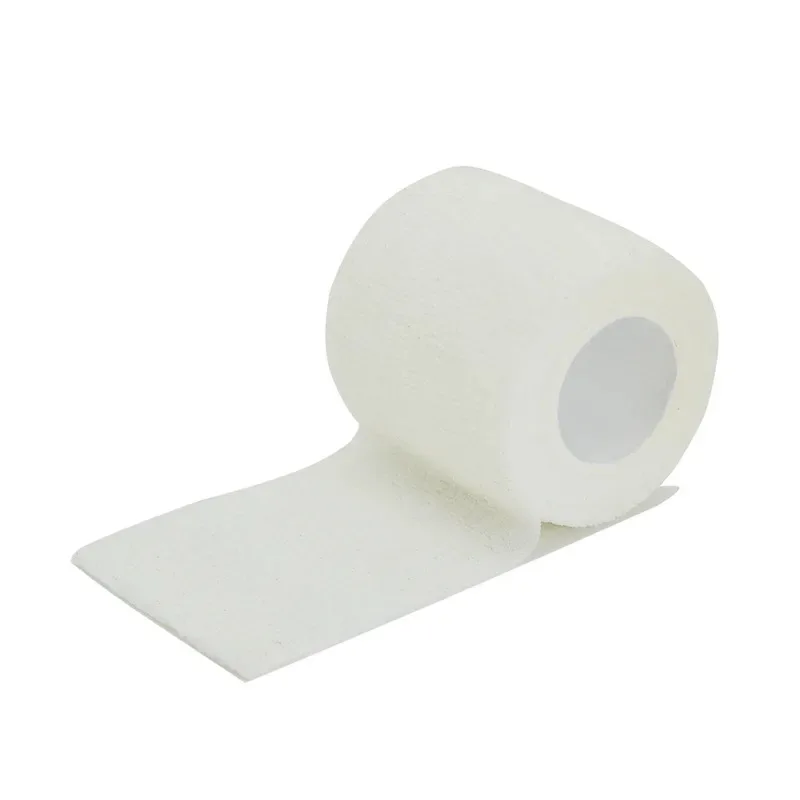 Boxing 5cm/7.5cm/10cmWhite First Aid Self Adhesive Cohesive Elasticity Bandages Sports Tape for Wrist Ankle Sprains & Swelling. image 5