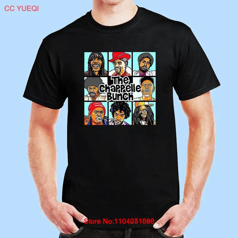 The Chappelle Bunch Vintage Essential Mens Black T-Shirt Size S 5XL Ship from US